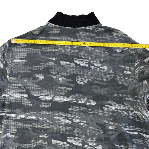 Robert Graham Street Circuit Camo Quarter Zip Classic Fit Pullover Size XXL - Picture 12 of 16